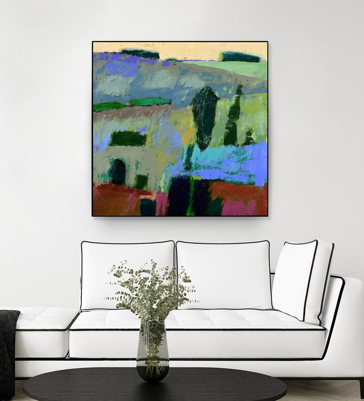 From What I Heard by Jane Schmidt on GIANT ART - multicolor contemporary; landscapes