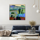 From What I Heard by Jane Schmidt on GIANT ART - multicolor contemporary; landscapes