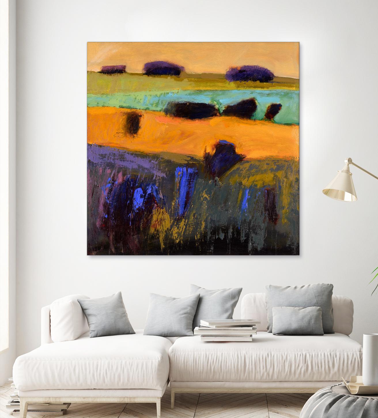 From What I Imagined by Jane Schmidt on GIANT ART - multicolor contemporary; landscapes