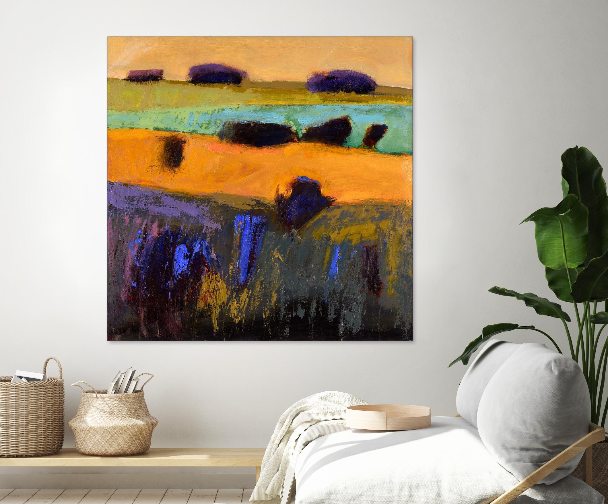 From What I Imagined by Jane Schmidt on GIANT ART - multicolor contemporary; landscapes