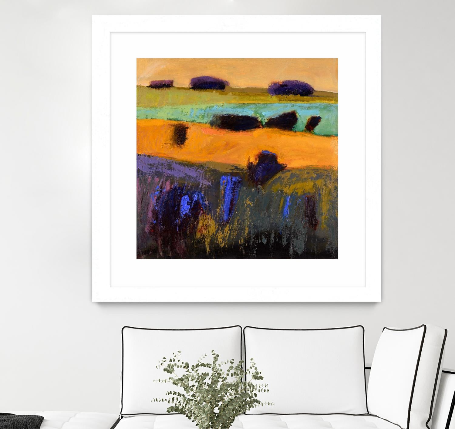 From What I Imagined by Jane Schmidt on GIANT ART - multicolor contemporary; landscapes