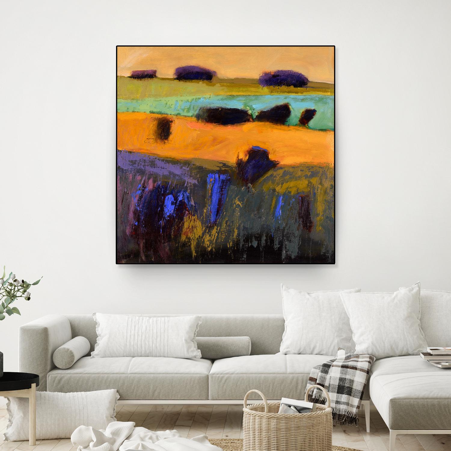 From What I Imagined by Jane Schmidt on GIANT ART - multicolor contemporary; landscapes