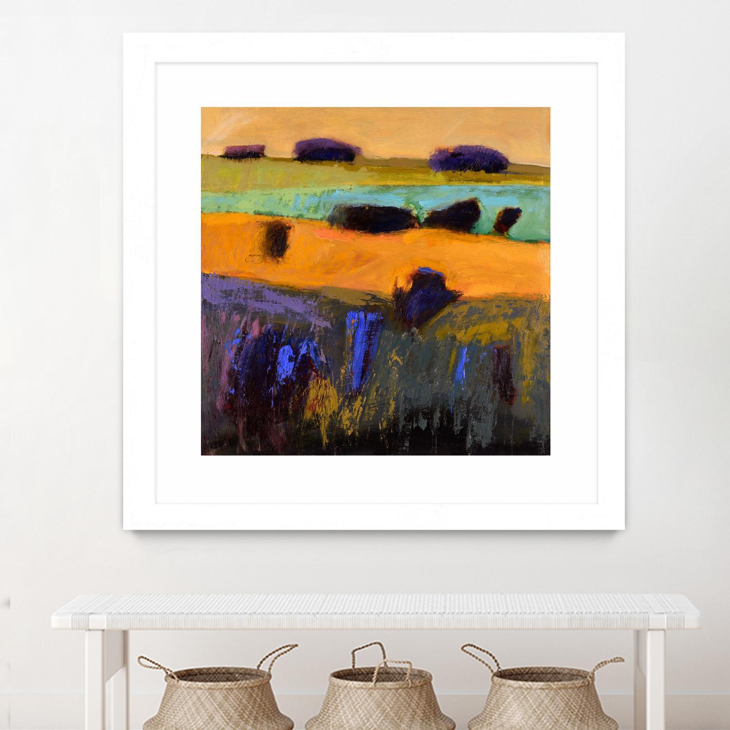 From What I Imagined by Jane Schmidt on GIANT ART - multicolor contemporary; landscapes