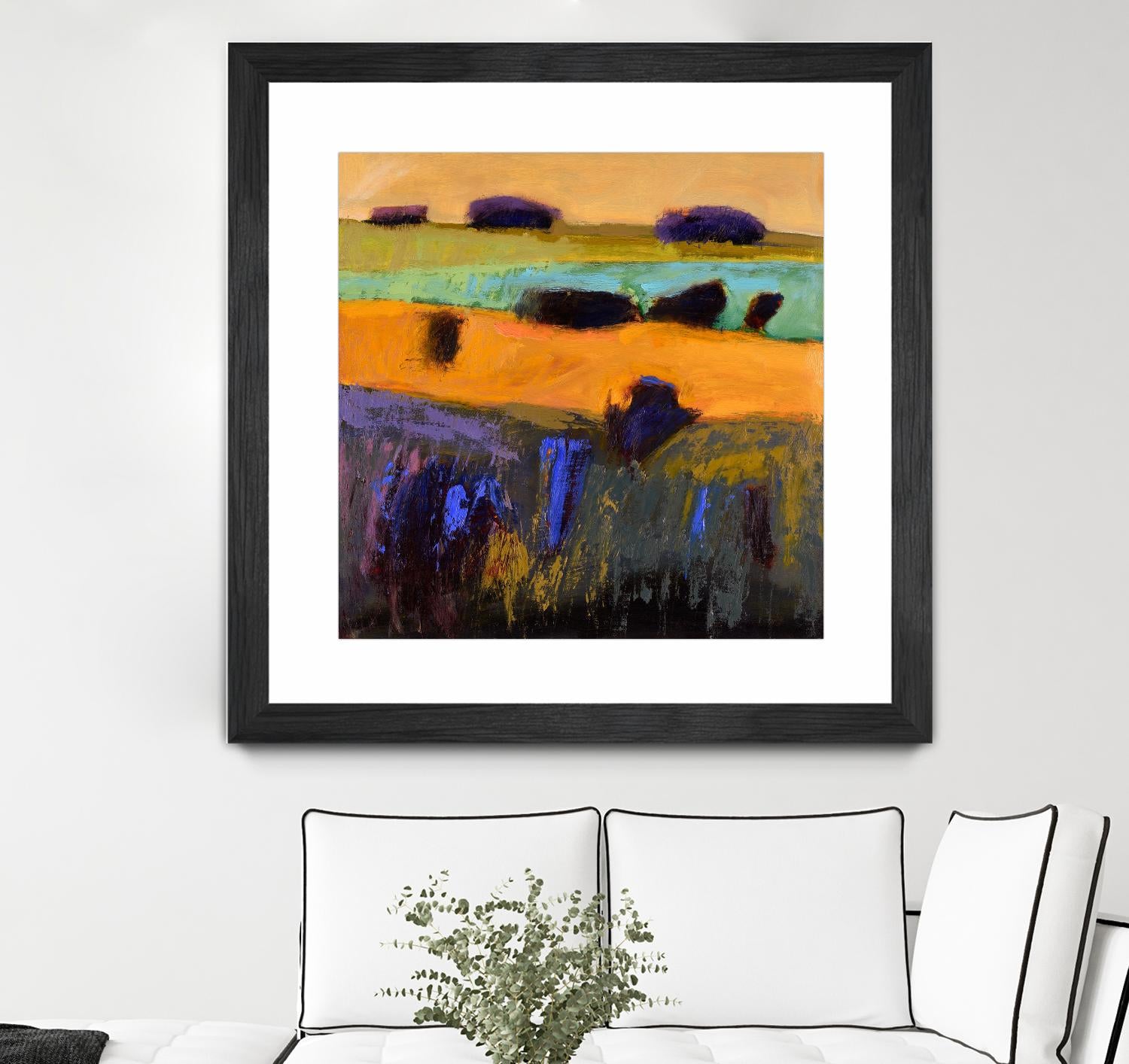 From What I Imagined by Jane Schmidt on GIANT ART - multicolor contemporary; landscapes