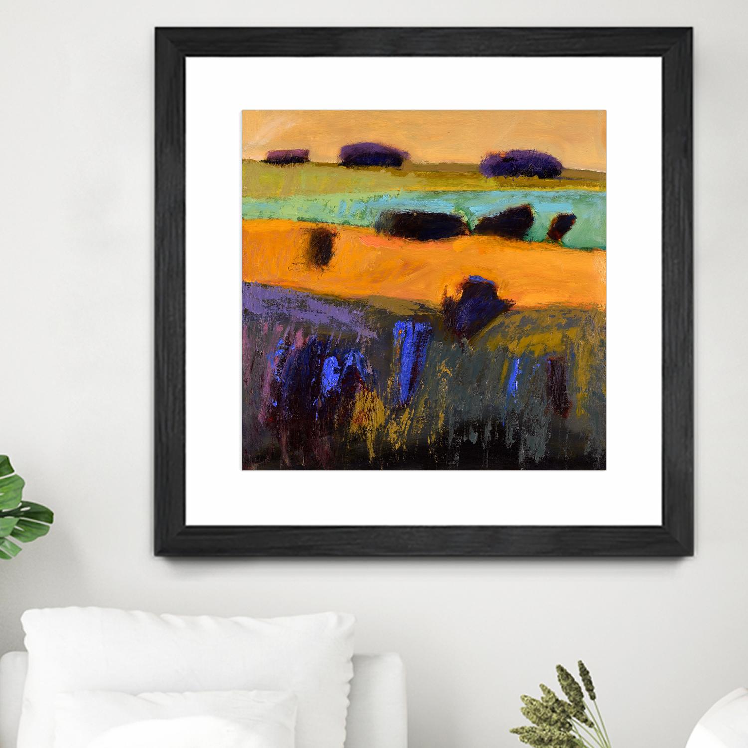 From What I Imagined by Jane Schmidt on GIANT ART - multicolor contemporary; landscapes