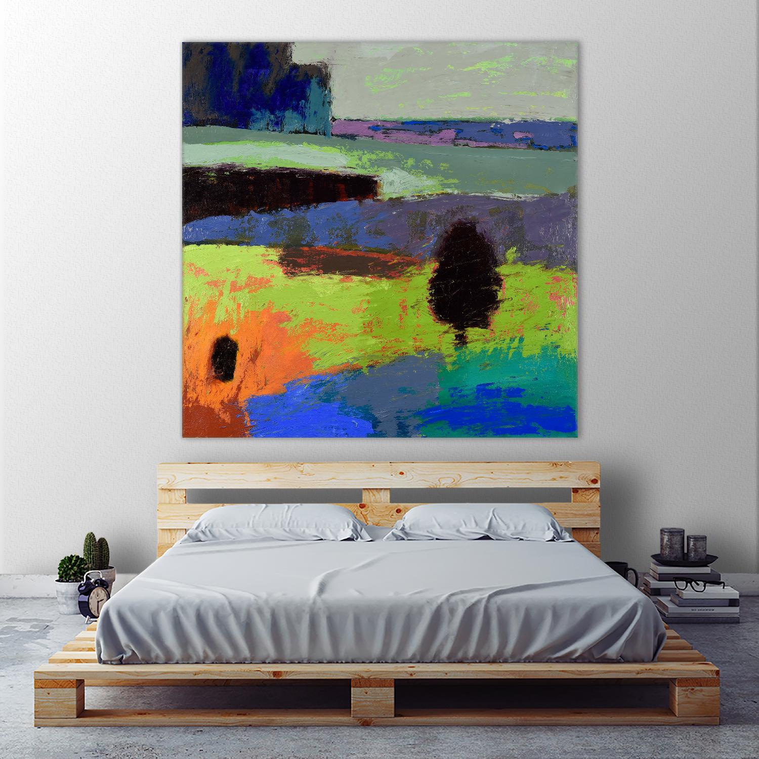 From What I Know by Jane Schmidt on GIANT ART - multicolor contemporary; landscapes