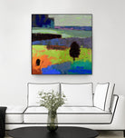 From What I Know by Jane Schmidt on GIANT ART - multicolor contemporary; landscapes