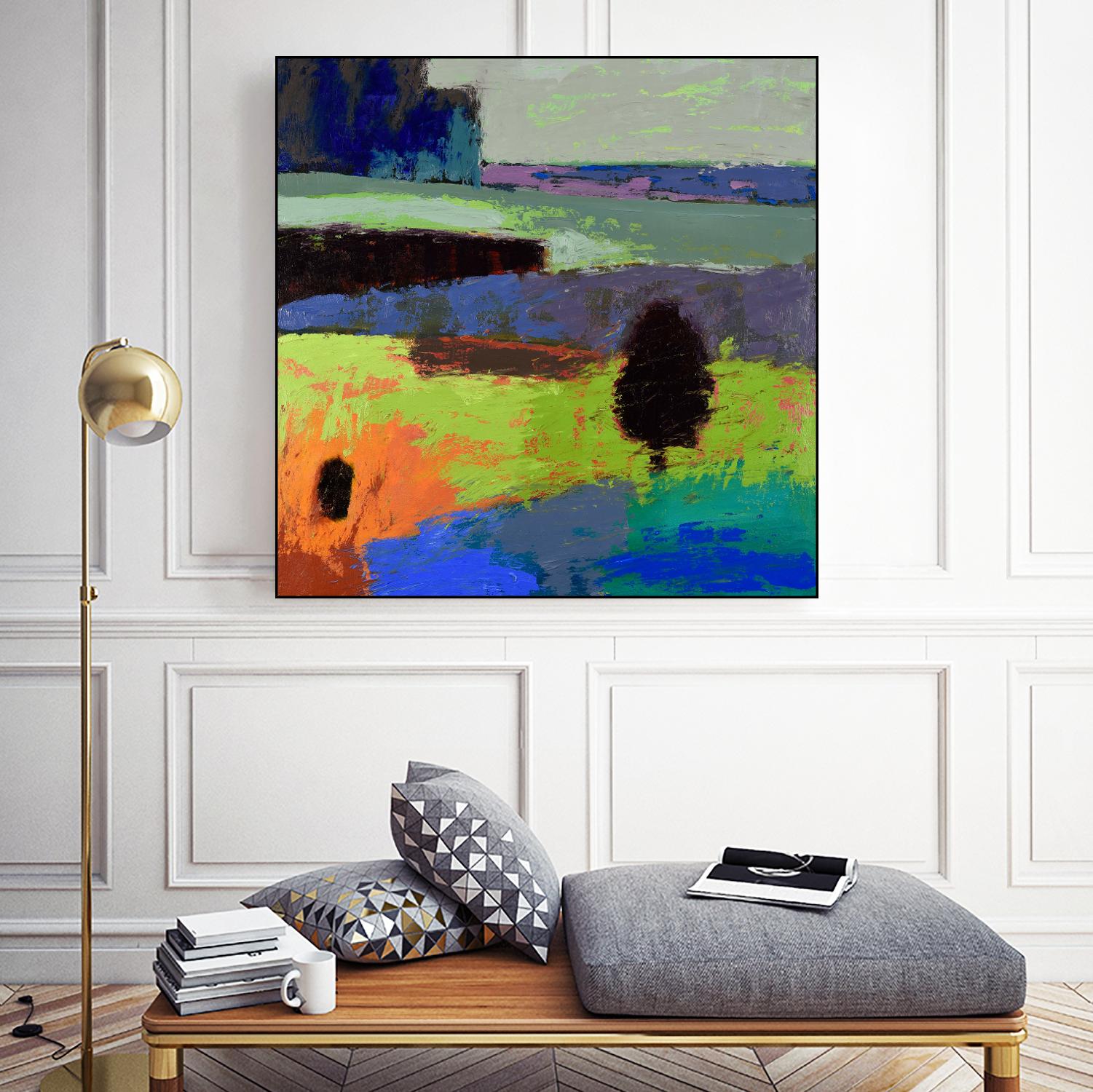 From What I Know by Jane Schmidt on GIANT ART - multicolor contemporary; landscapes