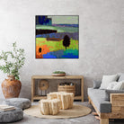 From What I Know by Jane Schmidt on GIANT ART - multicolor contemporary; landscapes