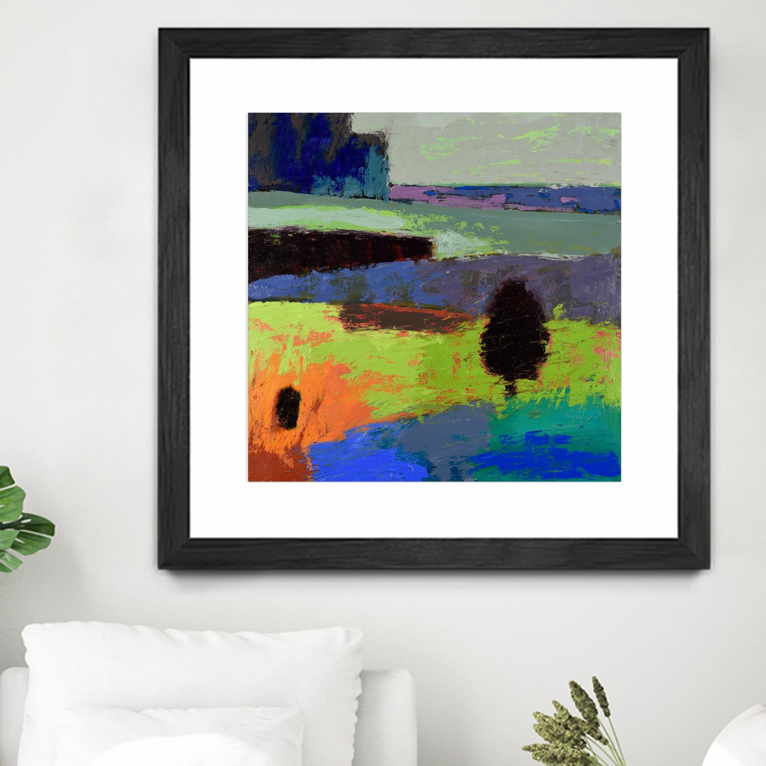 From What I Know by Jane Schmidt on GIANT ART - multicolor contemporary; landscapes