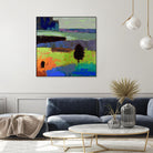 From What I Know by Jane Schmidt on GIANT ART - multicolor contemporary; landscapes