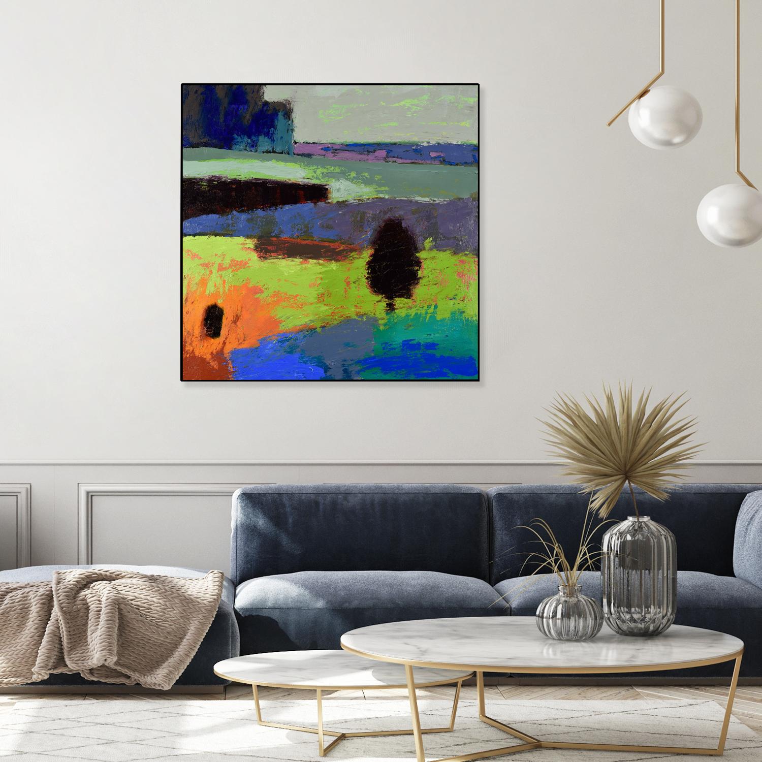 From What I Know by Jane Schmidt on GIANT ART - multicolor contemporary; landscapes