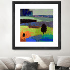 From What I Know by Jane Schmidt on GIANT ART - multicolor contemporary; landscapes