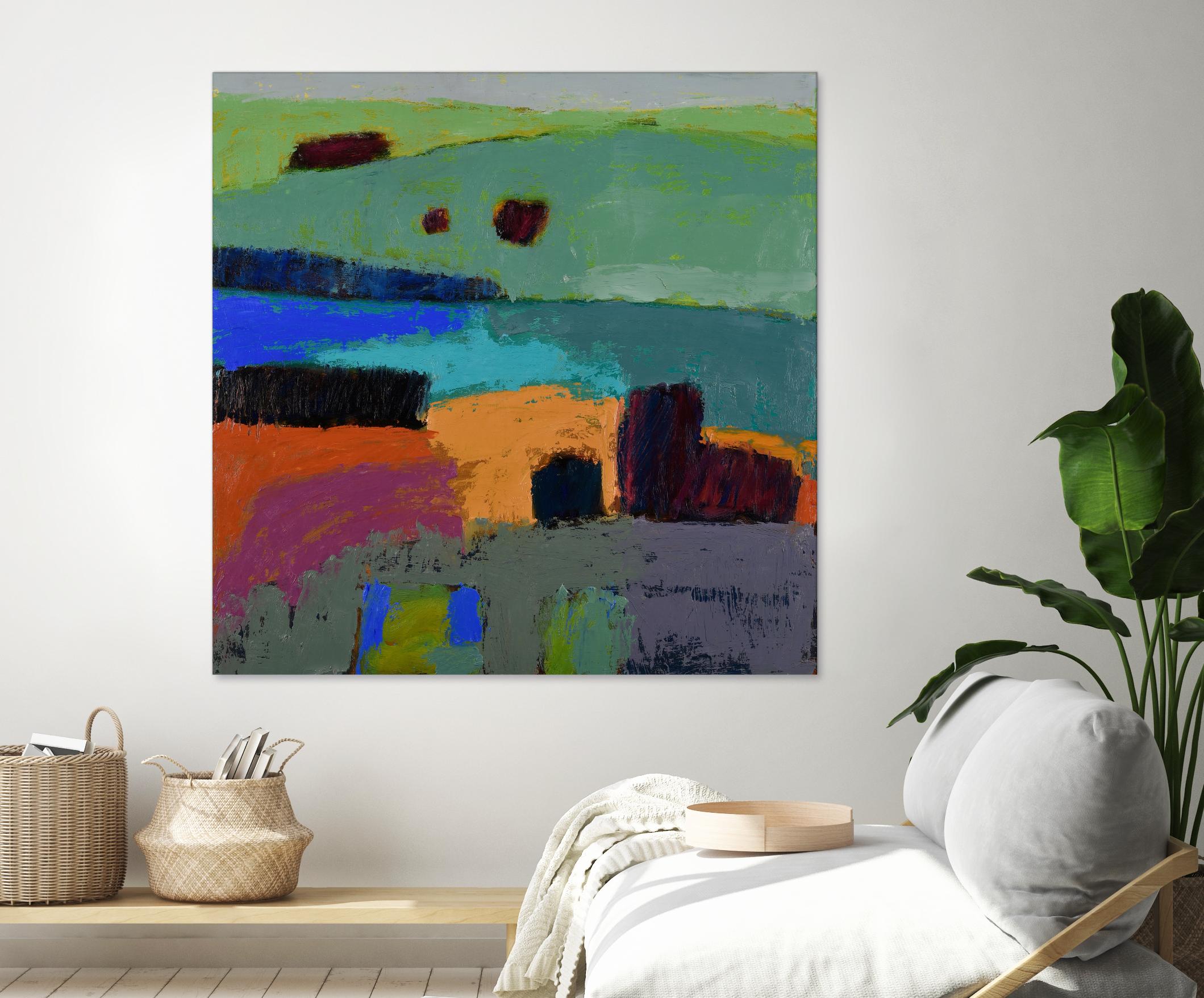 From What I Saw by Jane Schmidt on GIANT ART - multicolor contemporary; landscapes