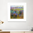 Beyond and Further by Jane Schmidt on GIANT ART - multicolor landscapes; contemporary