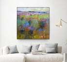 Beyond and Further by Jane Schmidt on GIANT ART - multicolor landscapes; contemporary