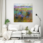 Beyond and Further by Jane Schmidt on GIANT ART - multicolor landscapes; contemporary