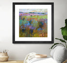 Beyond and Further by Jane Schmidt on GIANT ART - multicolor landscapes; contemporary