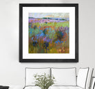 Beyond and Further by Jane Schmidt on GIANT ART - multicolor landscapes; contemporary