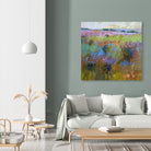 Beyond and Further by Jane Schmidt on GIANT ART - multicolor landscapes; contemporary