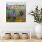 Beyond and Further by Jane Schmidt on GIANT ART - multicolor landscapes; contemporary