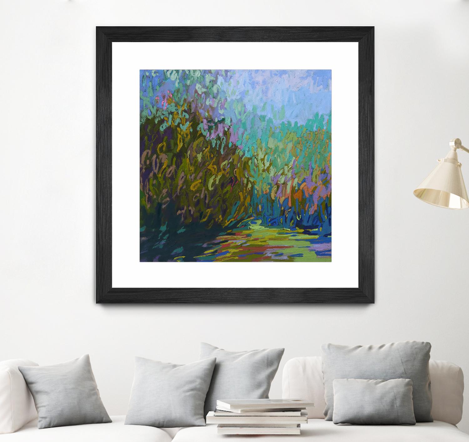 Colorfield #60 by Jane Schmidt on GIANT ART - multicolor landscapes; contemporary