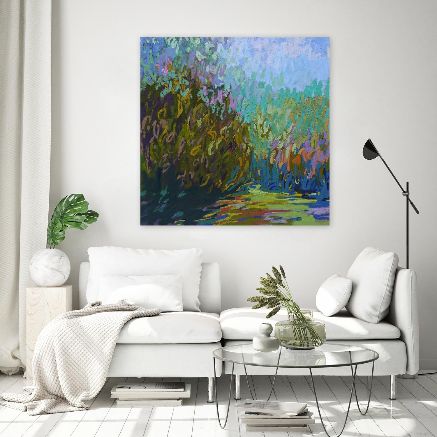 Colorfield #60 by Jane Schmidt on GIANT ART - multicolor landscapes; contemporary