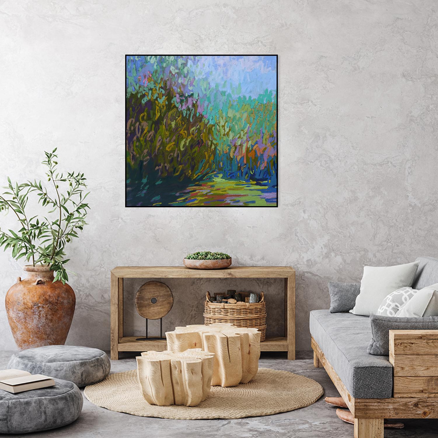 Colorfield #60 by Jane Schmidt on GIANT ART - multicolor landscapes; contemporary