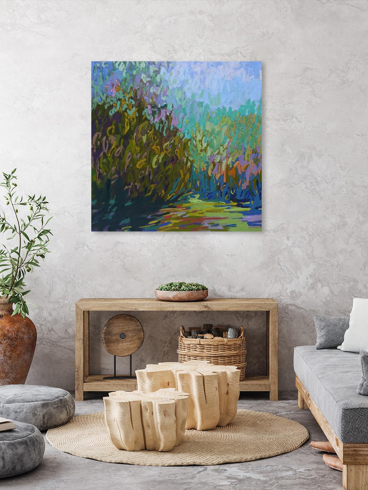 Colorfield #60 by Jane Schmidt on GIANT ART - multicolor landscapes; contemporary