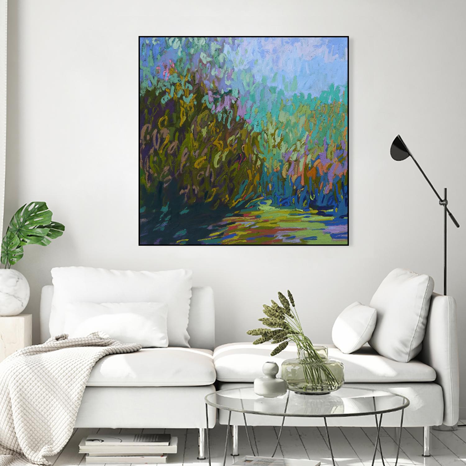 Colorfield #60 by Jane Schmidt on GIANT ART - multicolor landscapes; contemporary