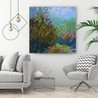 Colorfield #60 by Jane Schmidt on GIANT ART - multicolor landscapes; contemporary