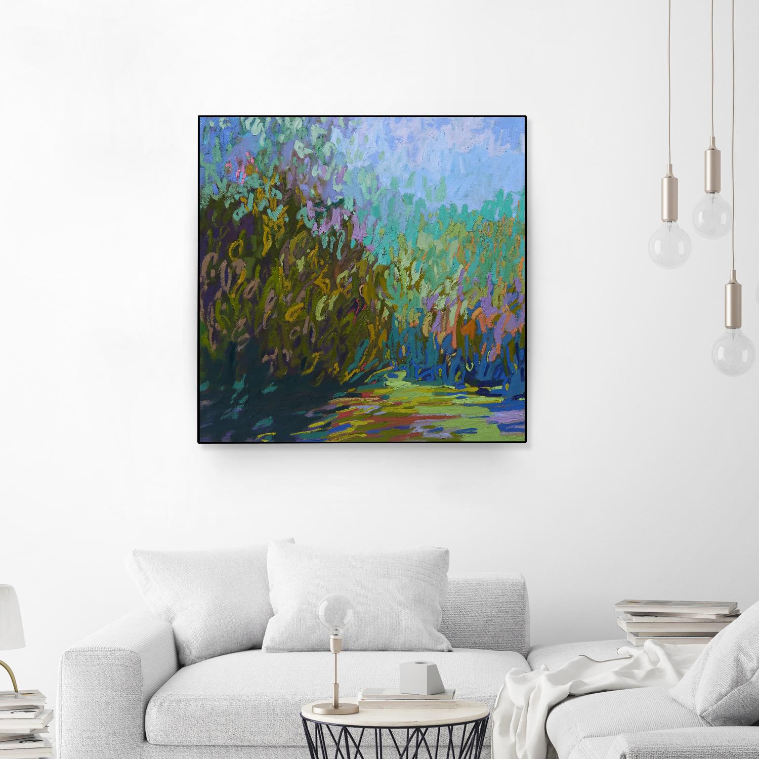 Colorfield #60 by Jane Schmidt on GIANT ART - multicolor landscapes; contemporary