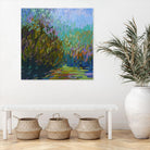 Colorfield #60 by Jane Schmidt on GIANT ART - multicolor landscapes; contemporary