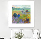 From Here to There by Jane Schmidt on GIANT ART - multicolor landscapes; contemporary