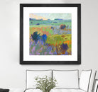 From Here to There by Jane Schmidt on GIANT ART - multicolor landscapes; contemporary