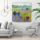 From Here to There by Jane Schmidt on GIANT ART - multicolor landscapes; contemporary