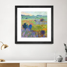 From Here to There by Jane Schmidt on GIANT ART - multicolor landscapes; contemporary