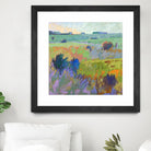 From Here to There by Jane Schmidt on GIANT ART - multicolor landscapes; contemporary