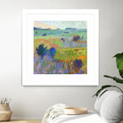 From Here to There by Jane Schmidt on GIANT ART - multicolor landscapes; contemporary