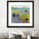 From Here to There by Jane Schmidt on GIANT ART - multicolor landscapes; contemporary