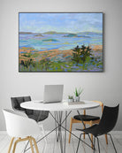Islands Off the Mainland by Jane Schmidt on GIANT ART - multicolor landscapes; coastal