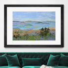 Islands Off the Mainland by Jane Schmidt on GIANT ART - multicolor landscapes; coastal