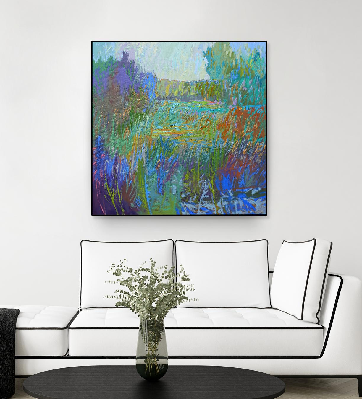 Color Field No. 67 by Jane Schmidt on GIANT ART - multicolor landscapes; contemporary