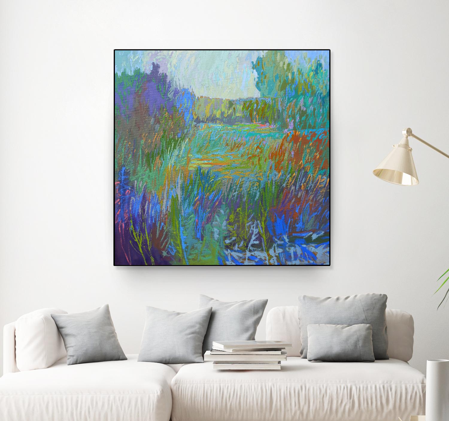 Color Field No. 67 by Jane Schmidt on GIANT ART - multicolor landscapes; contemporary