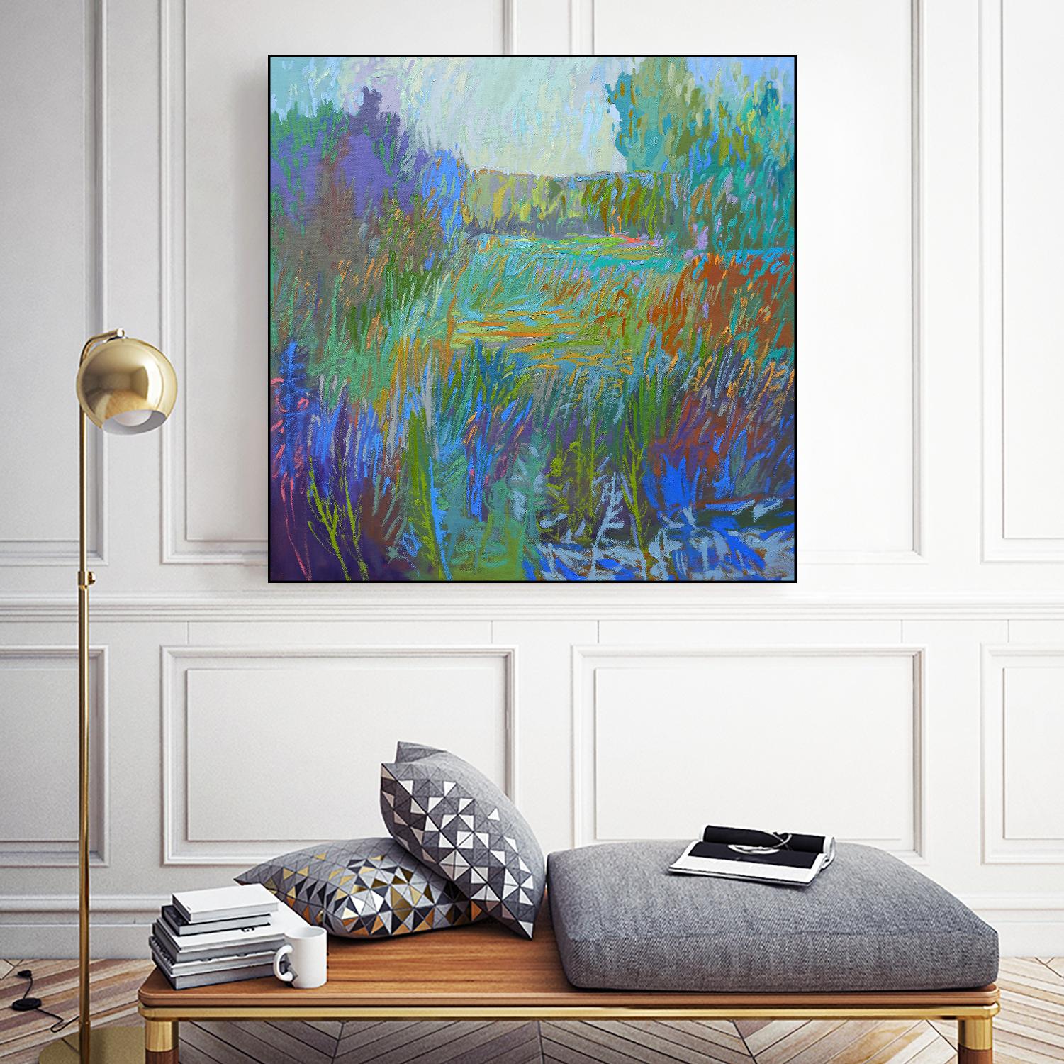 Color Field No. 67 by Jane Schmidt on GIANT ART - multicolor landscapes; contemporary