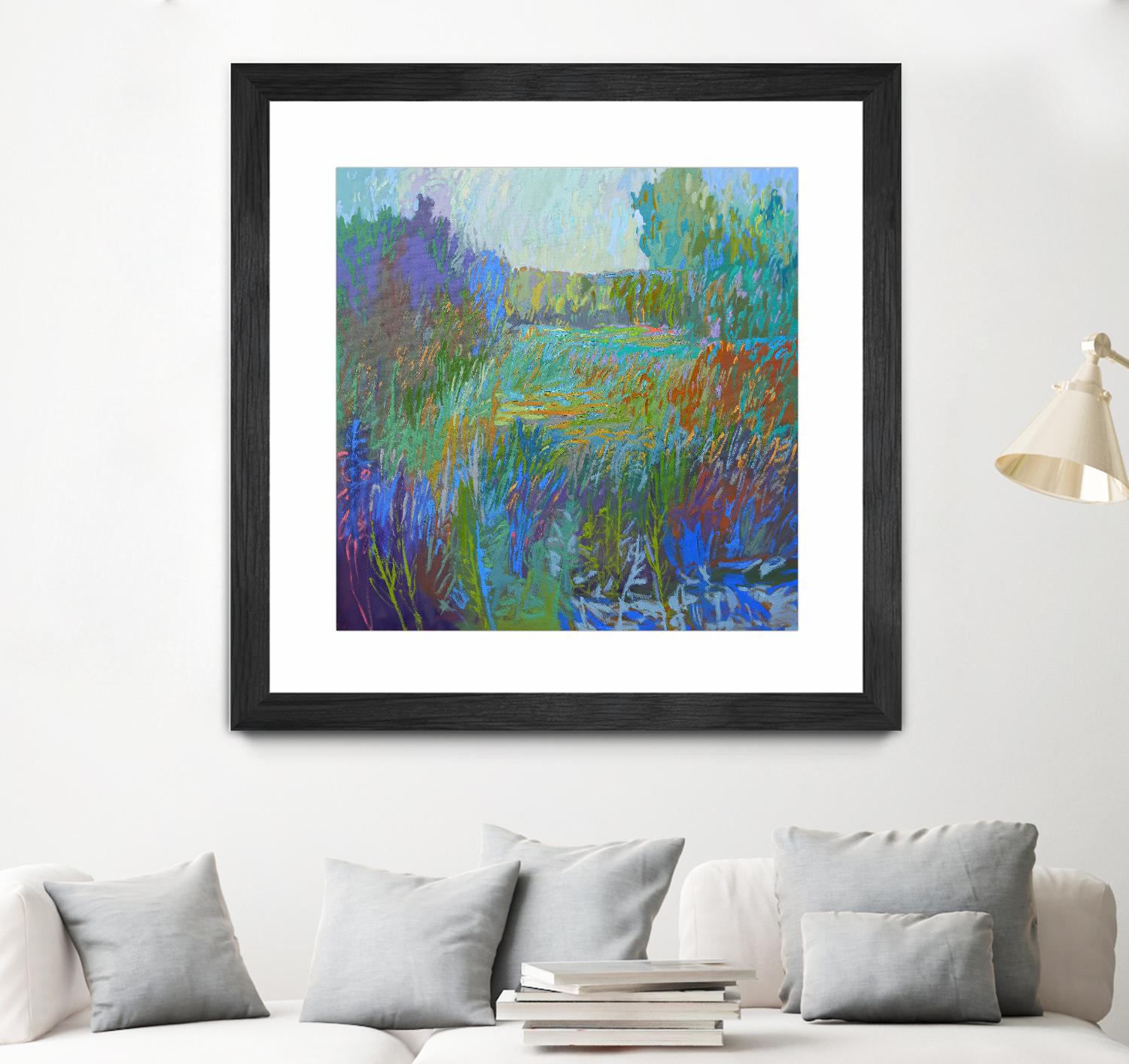 Color Field No. 67 by Jane Schmidt on GIANT ART - multicolor landscapes; contemporary