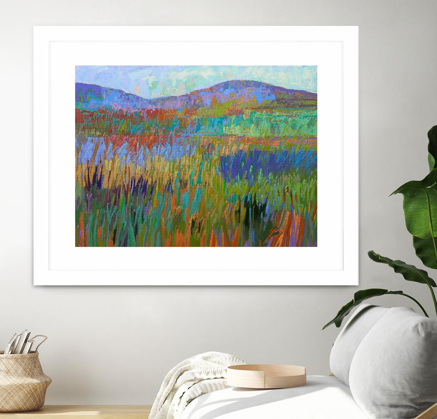 Color Field No. 68 by Jane Schmidt on GIANT ART - multicolor landscapes; contemporary