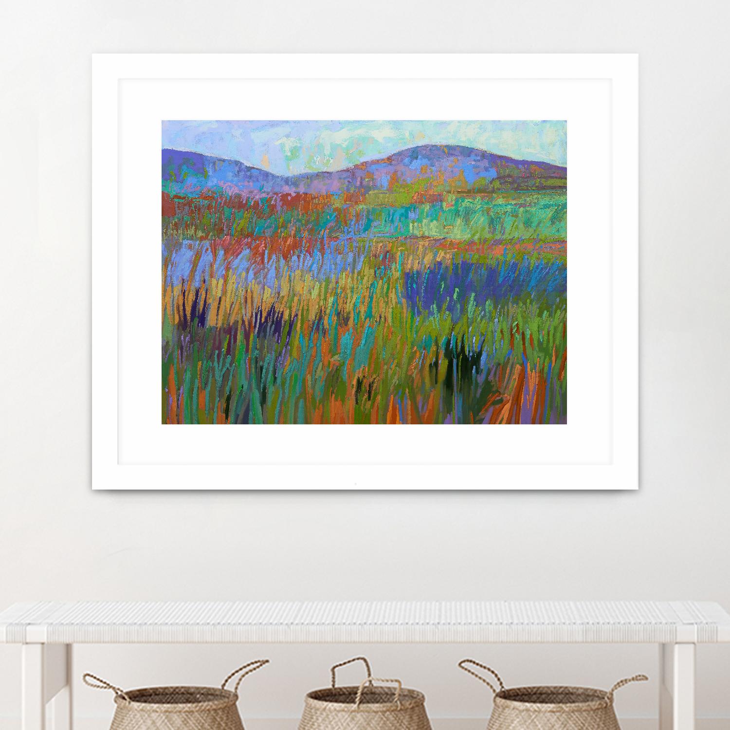 Color Field No. 68 by Jane Schmidt on GIANT ART - multicolor landscapes; contemporary