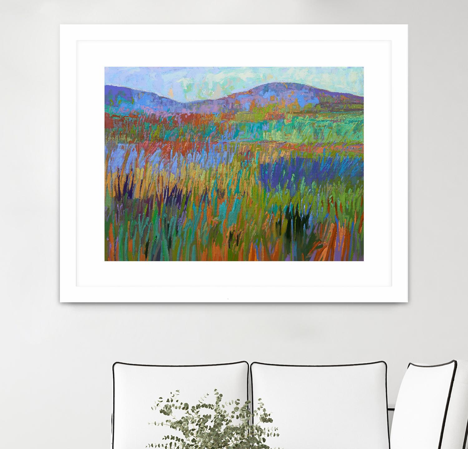Color Field No. 68 by Jane Schmidt on GIANT ART - multicolor landscapes; contemporary