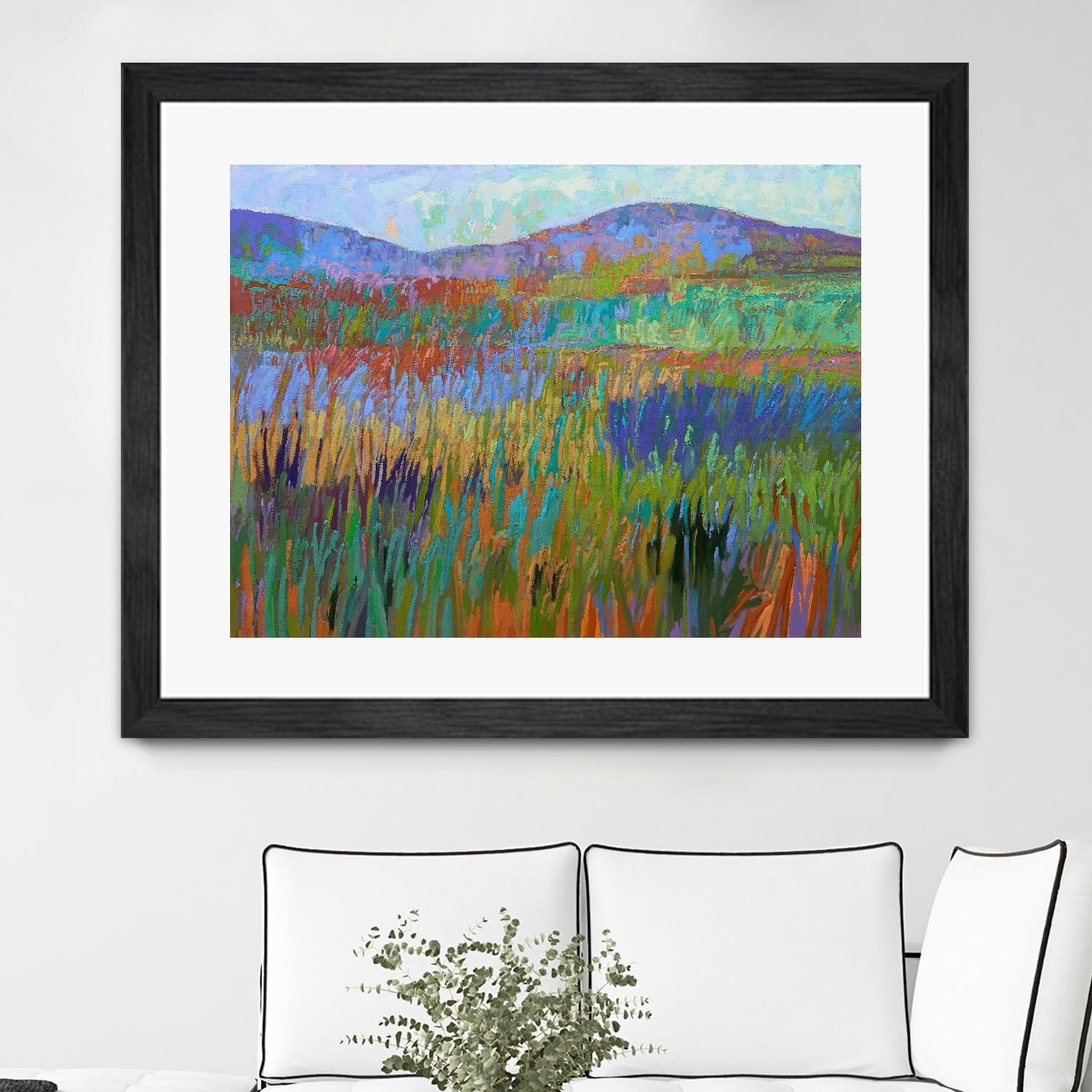 Color Field No. 68 by Jane Schmidt on GIANT ART - multicolor landscapes; contemporary